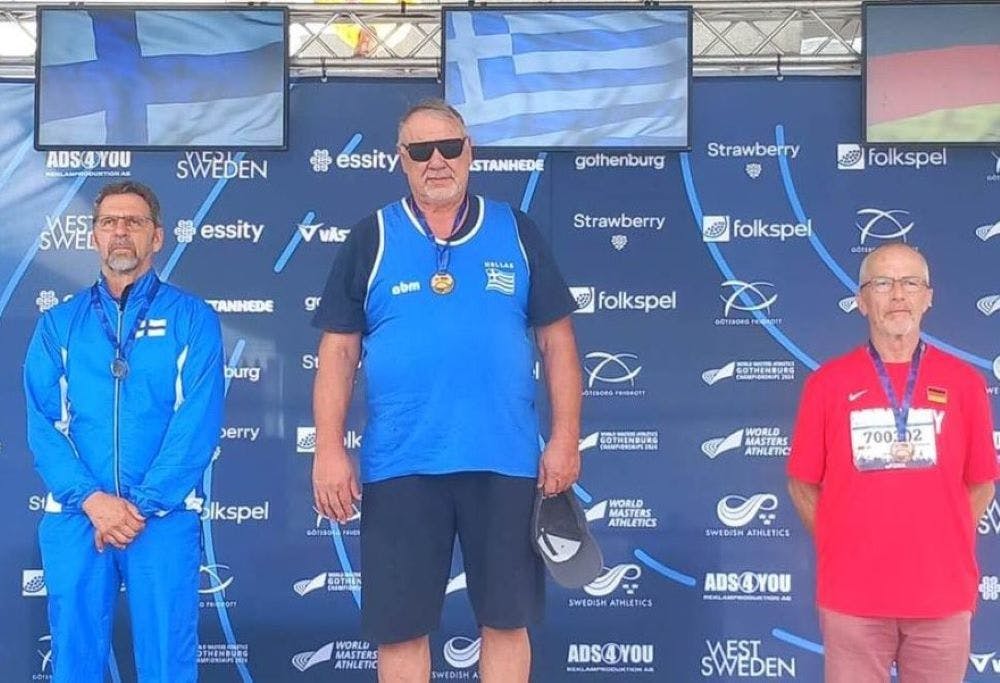 Βασίλης Μαγγανάς: Ο βετεράνος ρίπτης συμπλήρωσε 100 μετάλλια σε ευρωπαϊκό και παγκόσμιο επίπεδο runbeat.gr